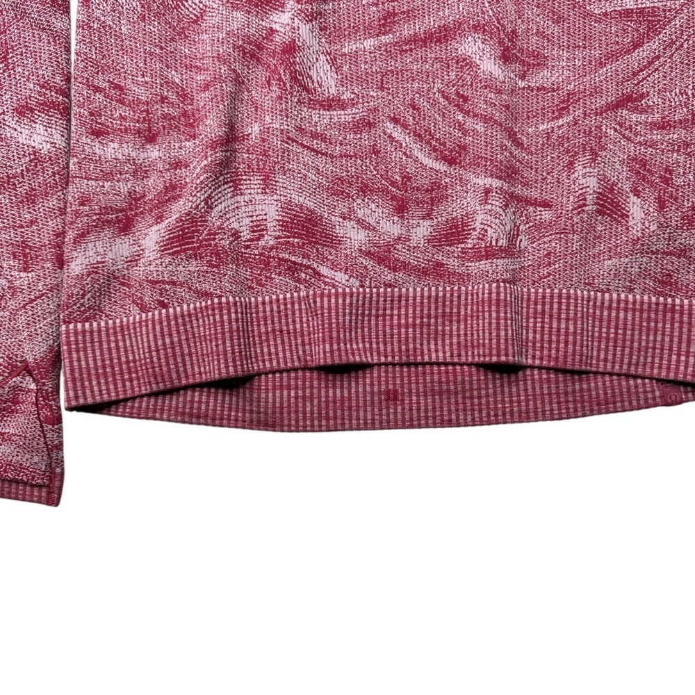 lululemon athletica Rest Less pullover pomegranate long sleeve top size 4 - Picture 4 of 6